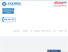 Tablet Screenshot of gruppofloris.eu